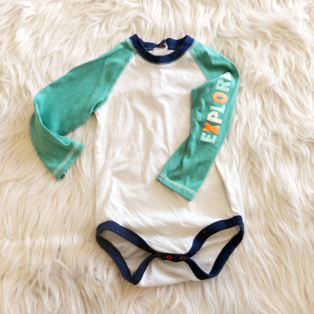Boys Cat & Jack Long Sleeve Bodysuit